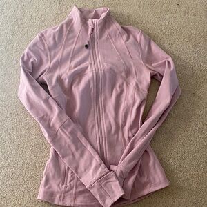 lululemon athletica Light Pink Full-Zip define Jacket pink peony